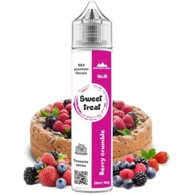 Star Taste Liquids Sweet Treat Berry Crumble Shake & Vape 20 ml – Sleviste.cz