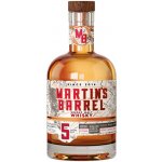 Martin´s Barrel 5y single malt peated whisky 43,3% 0,7 l (holá láhev) – Hledejceny.cz