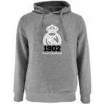 Fan-shop mikina REAL MADRID No21 Crest grey – Zboží Dáma