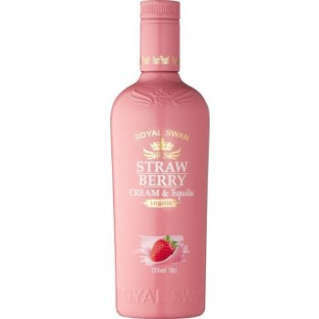 Royal Swan Strawberry Cream & Tequila 15% 0,7 l (holá láhev)