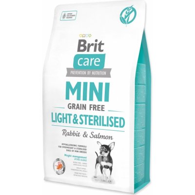 BRIT Care Dog Mini Grain Free Light & Sterilised 2 kg