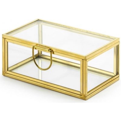Krabička na snubní prstýnky skleněná – Zboží Mobilmania