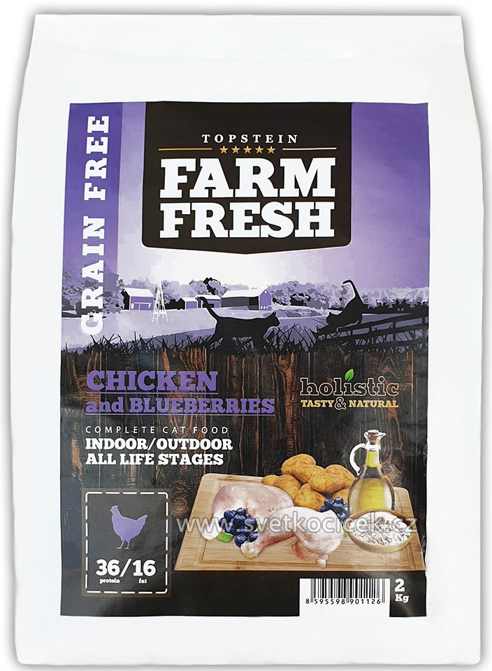 Farm Fresh Chicken & blueberries 2 kg
