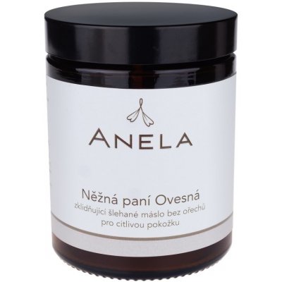 Anela Nežný pan Oves šlehané tělové máslo pro citlivou pokožku 180 ml – Zboží Dáma