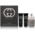 Gucci Guilty Pour Homme EDT 90 ml + sprchový gel 50 ml + balzám po holení 75 ml dárková sada – Hledejceny.cz