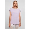 Dámská Trička Ladies Modal Extended Shoulder Tee lilac