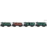 Roco H0 set 4 osobních vozů kkStB Ep. I 6200190 – Hledejceny.cz