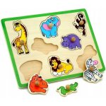 Viga puzzle s úchyty ZOO – Sleviste.cz