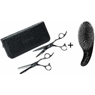 Olivia Garden Dragon Shear Collection Sada nůžek 6,25" a 6,28" + kartáč – Zboží Dáma