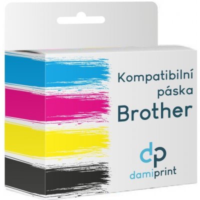 Obchod Šetřílek Brother TZE-FX261, 36mm, černý tisk/bílý podklad, flexibilní - kompatibilní páska – Zboží Mobilmania