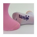 Bobik Holka dětské ponožky z bambusové viskózy světle fialová – Zboží Dáma