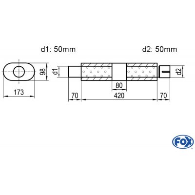FOX UNI-K45042050s – Hledejceny.cz