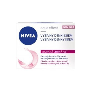 Nivea Visage Aqua Effect výživný denní krém 50 ml