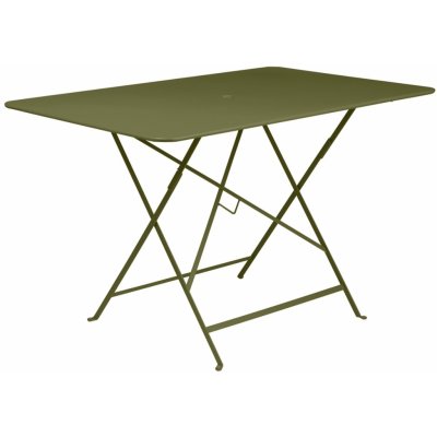 Fermob Bistro 117 x 77 cm - bistro pesto Zelený kovový skládací stůl – Hledejceny.cz