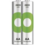 GP ReCyko AA 2600 mAh 2ks AB121GPNAAP2 – Zboží Živě