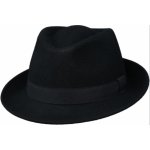 Fiebig since 1903 Klasický černý trilby klobouk vlněný – Hledejceny.cz