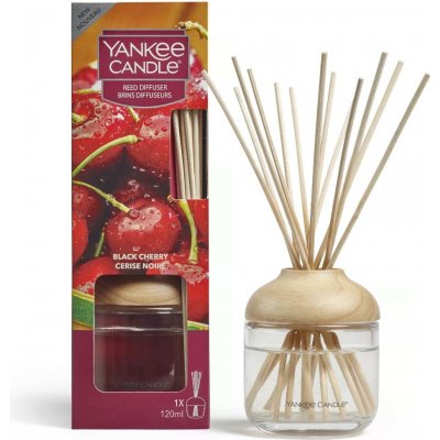 Yankee Candle Fragranced Reed vonná stébla Black Cherry Zralé třešně 120 ml – Zbozi.Blesk.cz