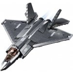 Sluban B1186 Stealth Aircraft Metal, verze s kovovým povlakem J-35S – Zboží Dáma