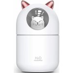 Humidifier Aroma difuzér Kočka bílý 300 ml – Zboží Dáma