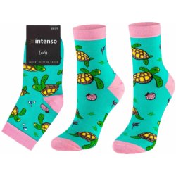 Dobré ponožky dámské Želvy