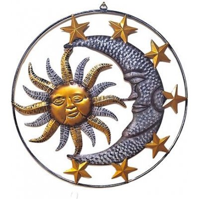 Prodex Slunce s měsícem a hvězdami, střední ø 45 cm PRODEX A00798 – Zboží Dáma