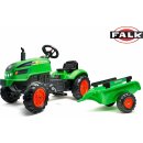 FALK Šlapací traktor 2048AB X Tractor s vlečkou a otevírací kapotou