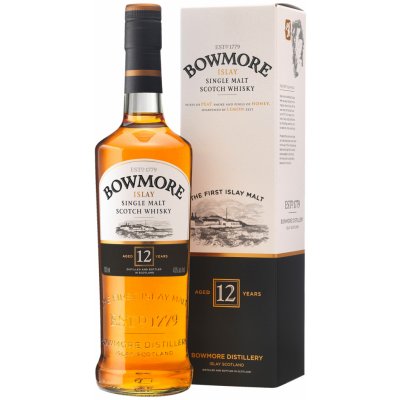 Bowmore 12y 40% 0,7 l (karton) – Zboží Mobilmania