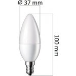 Optonica LED žárovka 6W 12xSMD2835 E14 480lm STUDENÁ BÍLÁ stmívatelná – Hledejceny.cz