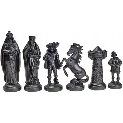 Plastové šachové figurky stylizované ve středověku Sunrise Chess & Games – Zboží Živě