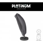 Aerocover 7972 Ochranný obal na zahradní slunečník boční zahnutý 250x85 cm – Zboží Dáma