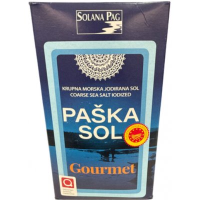 Solana Pag Gourmet Mořská sůl 1kg – Sleviste.cz