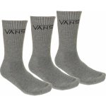 Vans ponožky Classic Crew 3 pack Heather Gray – Hledejceny.cz