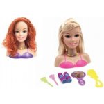 Barbie česací hlava 21 cm – Zboží Mobilmania