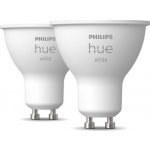 Hue sada 2x LED žárovka White GU10 4,2W 400lm 2700K CRI80 IP20 – Zboží Živě