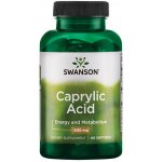 Swanson Caprylic Acid 600 mg 60 Softgels – Hledejceny.cz