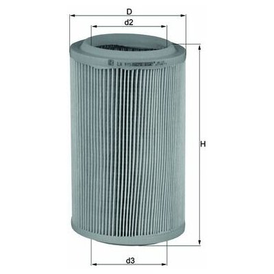 MAHLE ORIGINAL Vzduchový filtr LX915 – Hledejceny.cz