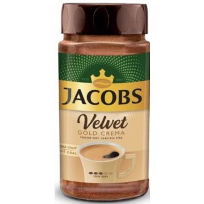 Jacobs Velvet Gold Crema 180 g – Zboží Mobilmania