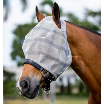 Horseware Maska proti hmyzu Newmarket bez ochrany uší witney charcoal – Zboží Mobilmania