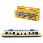 Vlak regionální žlutý model Regiojet 17cm kovový v krabičce – Zboží Mobilmania