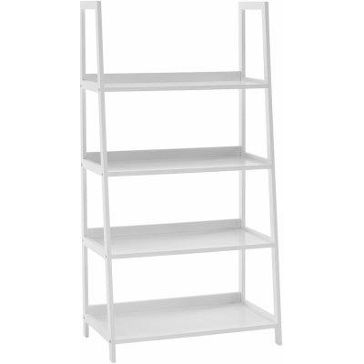 Kondela 4-policový regál, bílá, REON TYP 2 – Sleviste.cz