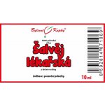 Bylinné kapky Silice Šalvěj bílá 100 % přírodní silice esenciální éterický olej 10 ml – Hledejceny.cz