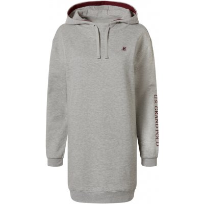 Esmara dámské mikinové šaty šedá – Zboží Dáma