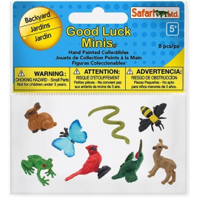 Safari Ltd. Na dvorku Good Luck Minis Funpack
