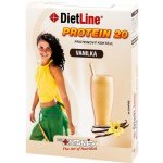 DietLine PROTEIN 20 proteinový koktejl s příchutí banán 3 x 25 g – Sleviste.cz