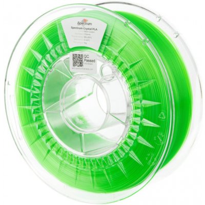 Spectrum PLA Crystal 1.75mm NEON GREEN 1kg – Zboží Živě