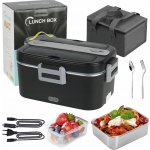 Ohřívací box na jídlo 12V/230V, Barvy Šedá – Zbozi.Blesk.cz