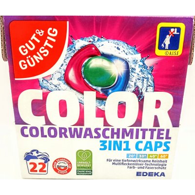 G&G gelové kapsle na praní barevného prádla 22 PD