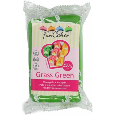 FunCakes Marcipán Grass Green zelený 250 g – Zbozi.Blesk.cz