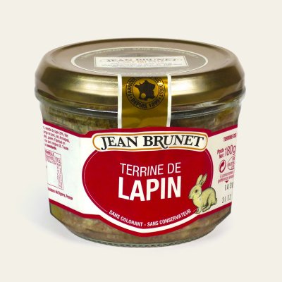 Jean Brunet Králičí terina 180g – Zboží Mobilmania