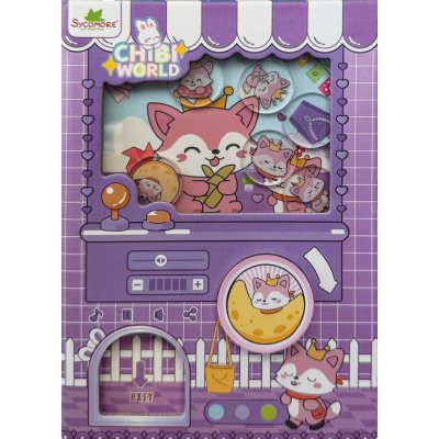 Sycomore Chibi svět Gashapon zápisník liška – Hledejceny.cz
